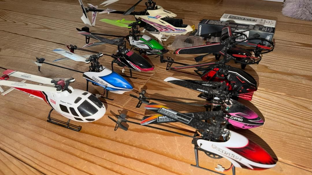 ラジコンヘリコプターセット 複数種類