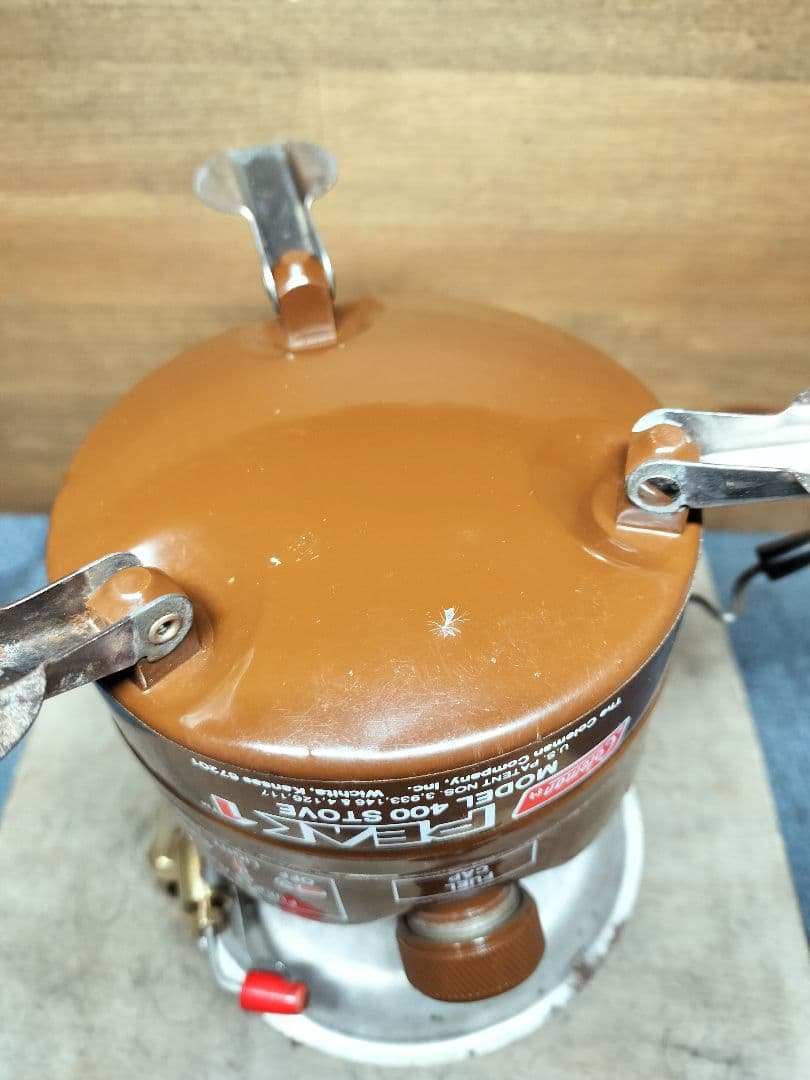 Coleman peak1 82年11月製 400 コールマン 中期ラベル