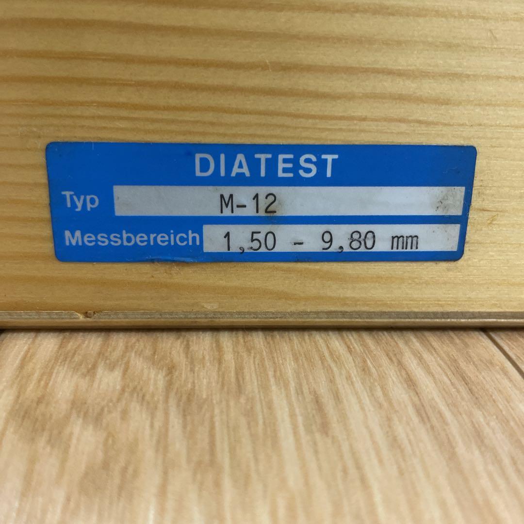 ダイヤテスト　内径測定器　M-12セット