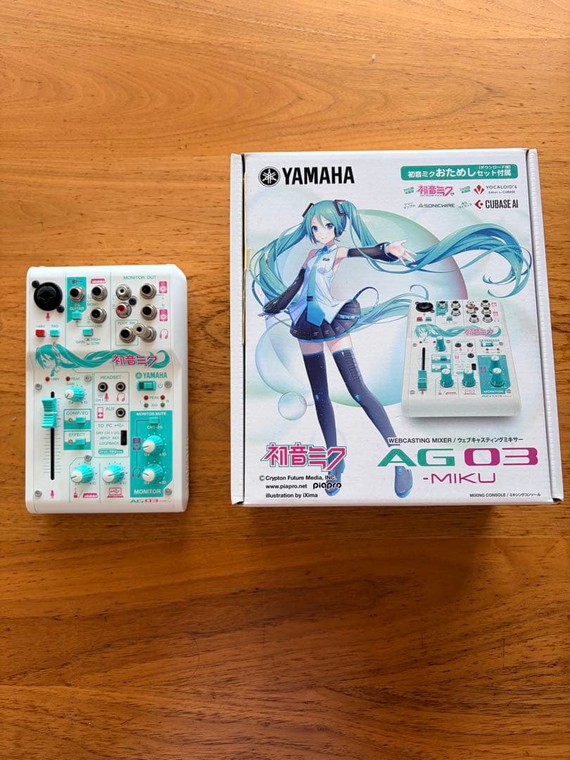 YAMAHA AG03 初音ミク　オーディオインターフェース
