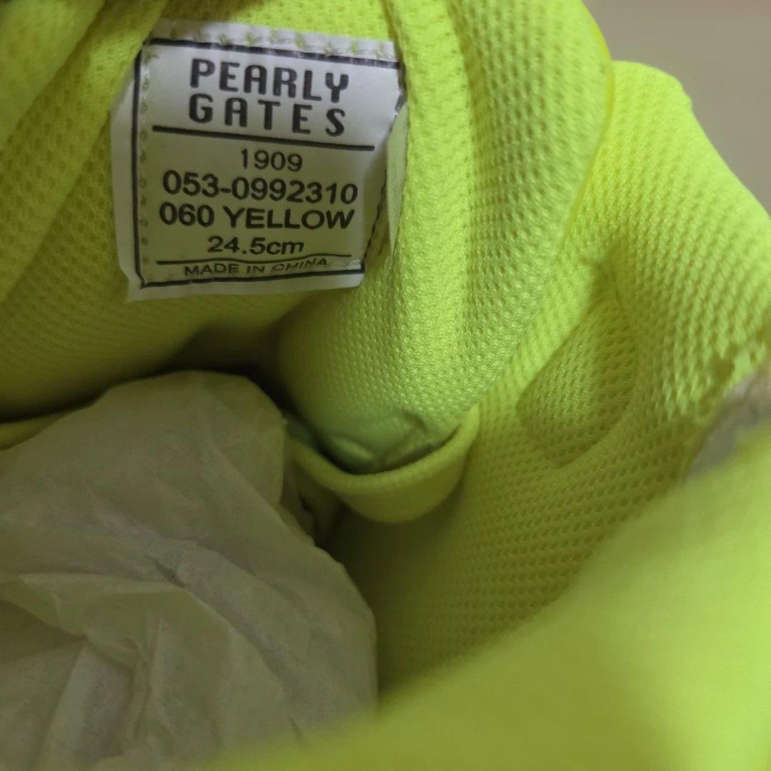 新品 PEARLY GATES パーリーゲイツ 24.5㎝ ゴルフシューズ