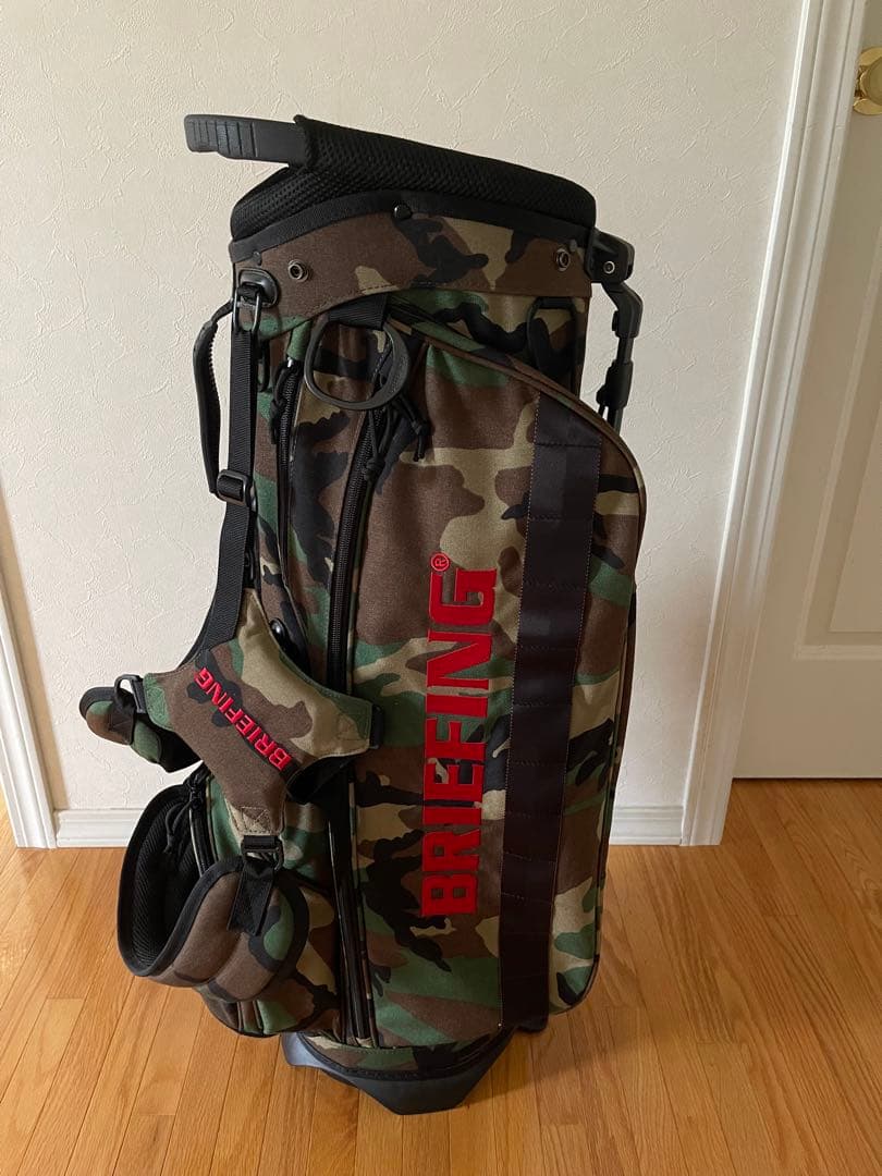 ブリーフィング キャディバッグ　CR-4 カモフラ柄