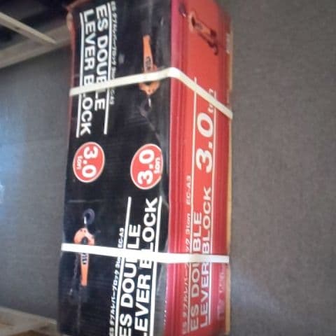 新品未使用3tレバーブロック