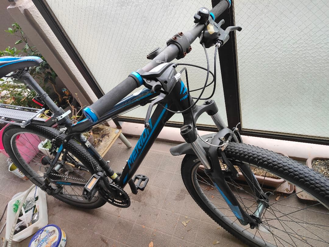 MERIDA マウンテンバイク ブラック/ブルー(中古)