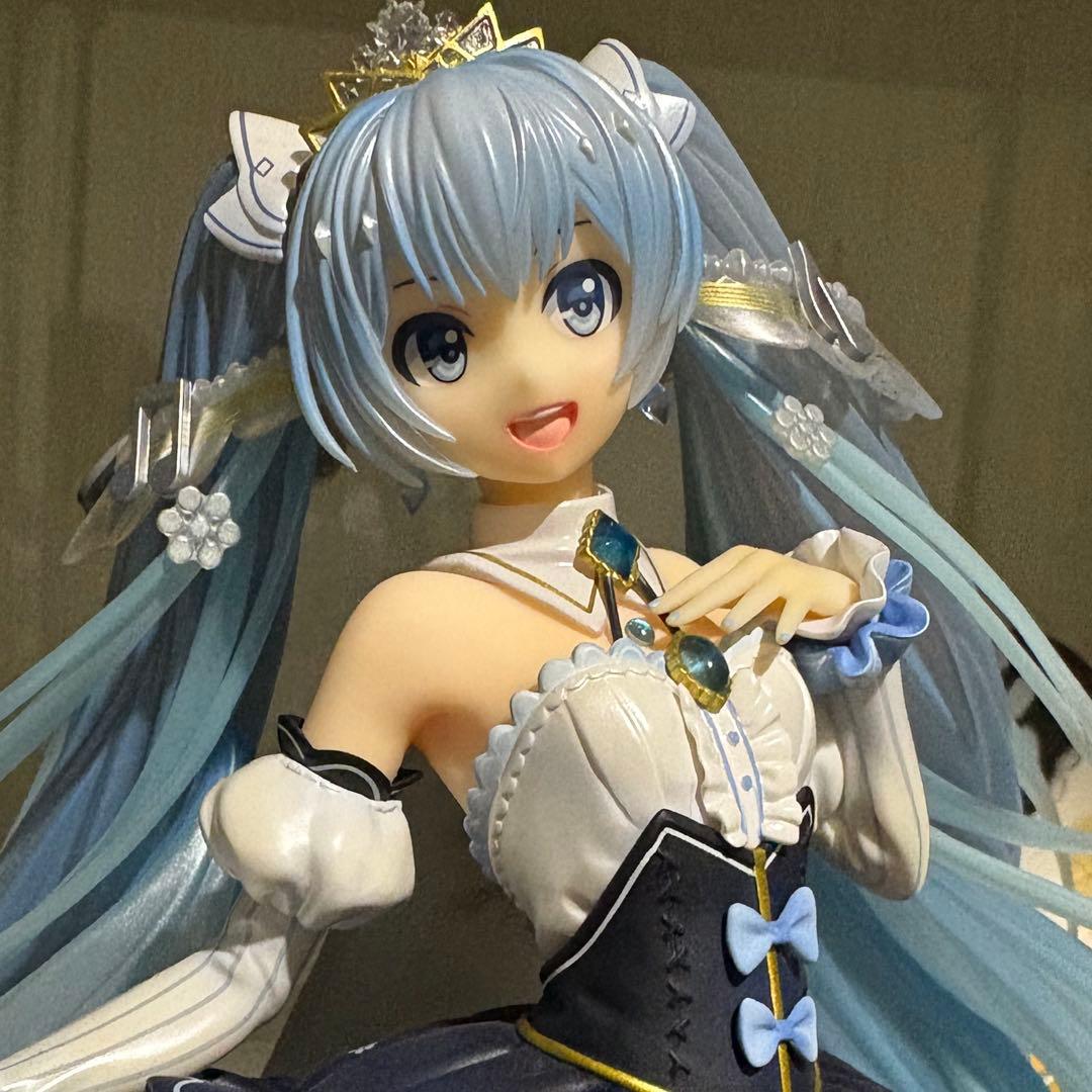 初音ミク 雪ミク  Princess Ver. 1/7スケール※開封済み