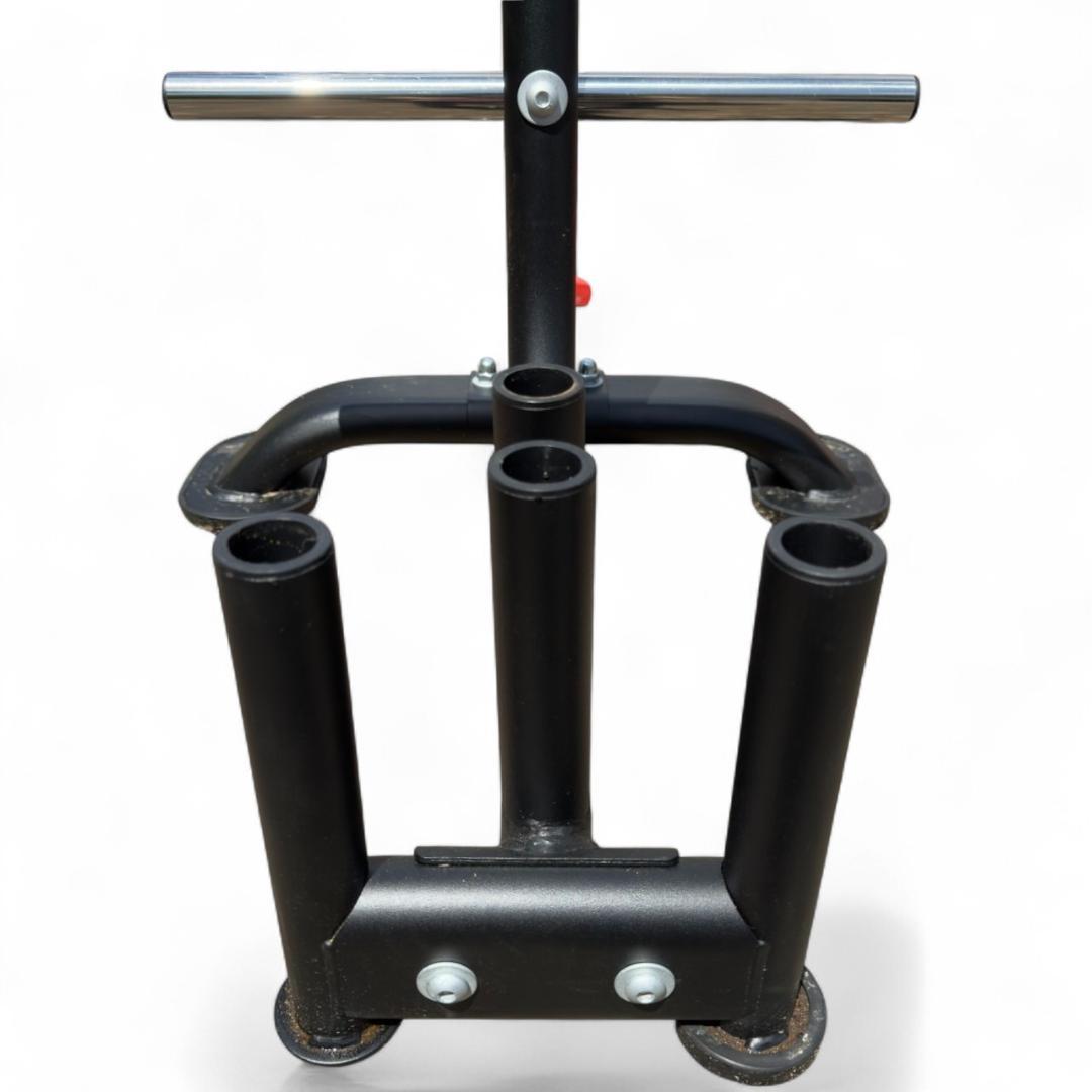 宅トレに！ダンベルプレート計55kg＋プレートラック＋トレーニングベンチ