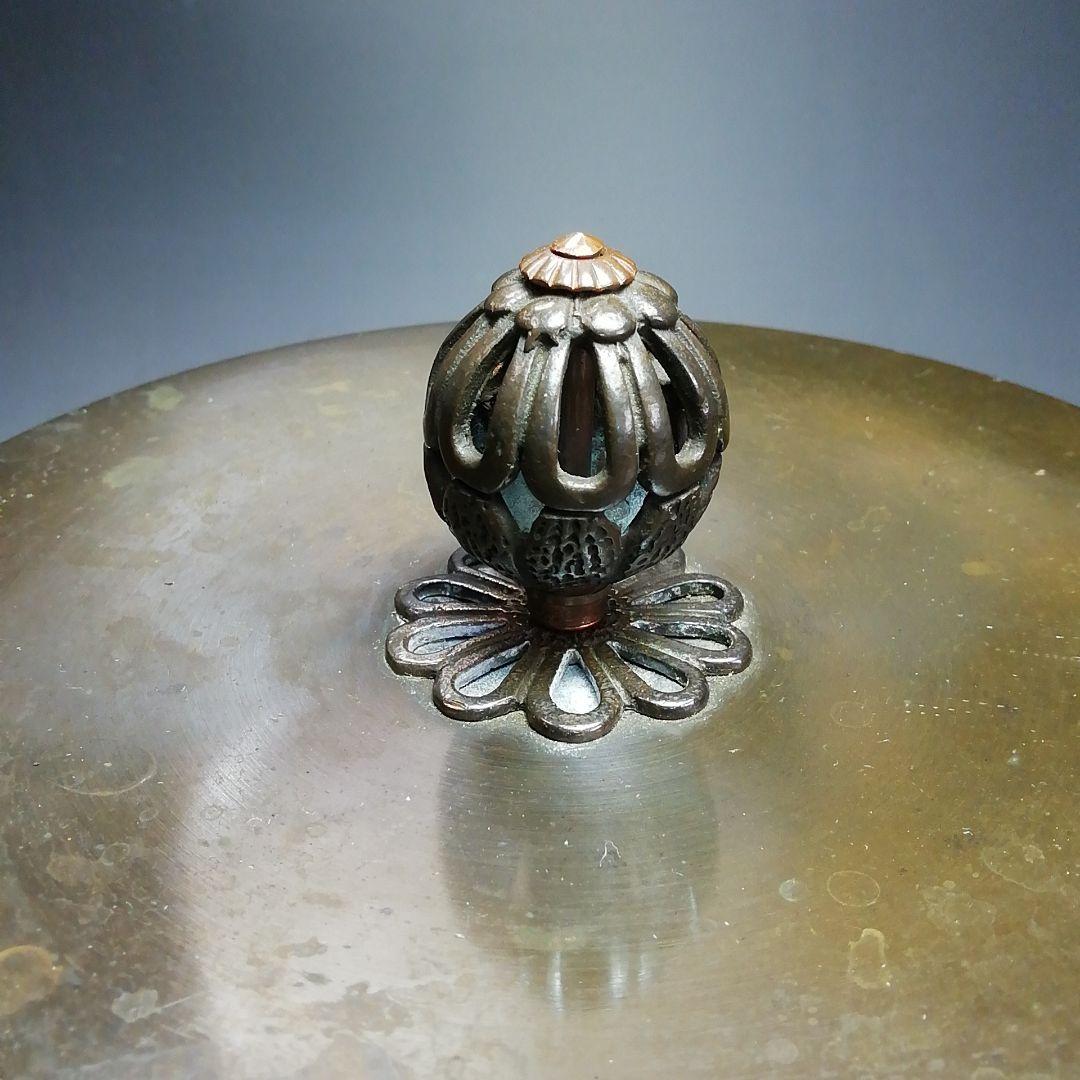 Ｓ６７６　茶釜　『阿弥陀堂釜』『釜師　佐藤清光作』『鉄釜』　共箱　茶道具