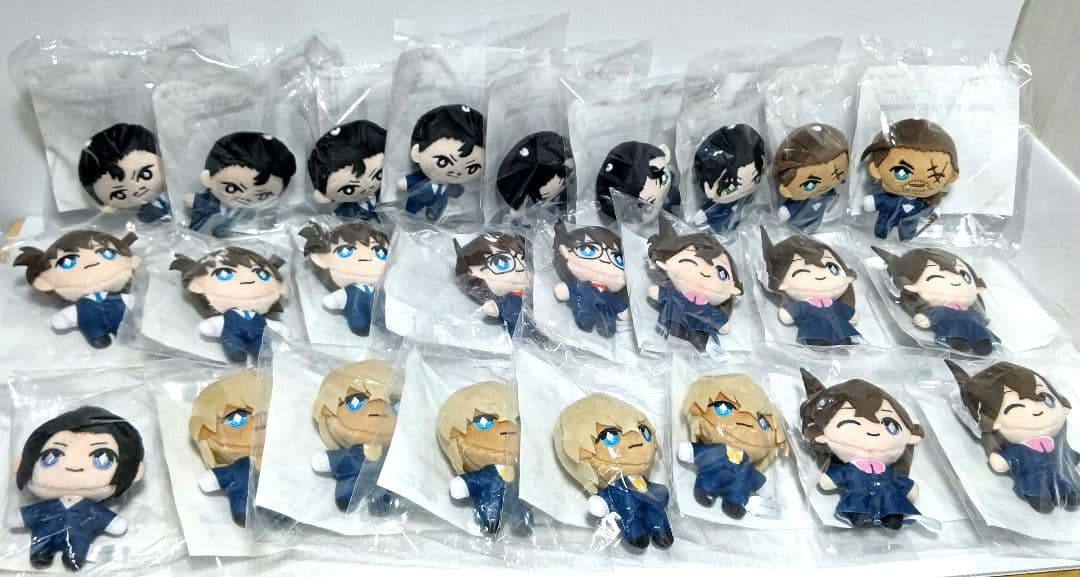 名探偵コナン セガラッキーくじ 執事喫茶 D賞 ぬいぐるみ マスコット　25点