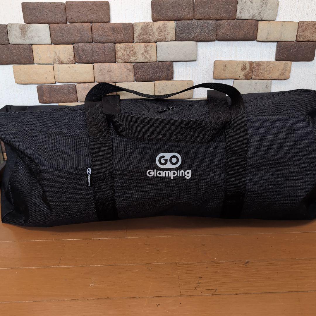 ゴーグランピング夢見コット　ブラックL200xW80cm　Lサイズ