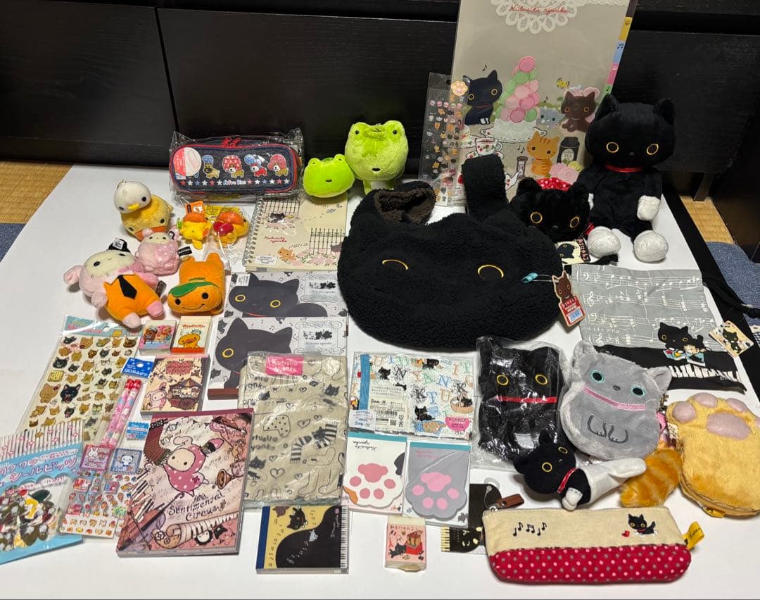 サンエックス　靴下にゃんこ　他　キャラクターグッズ　まとめてセット