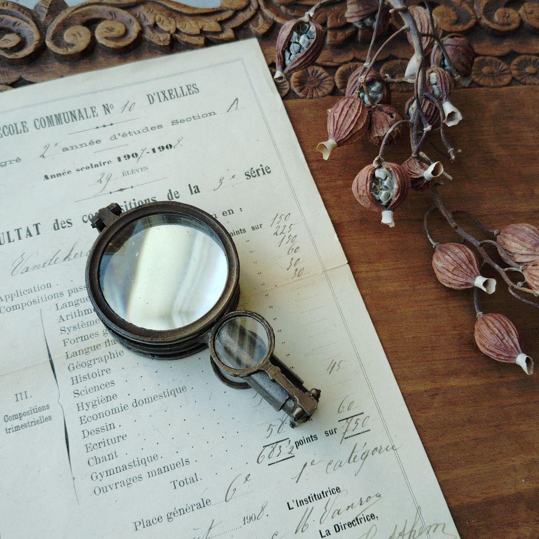 フランス蚤の市　アンティークルーペ　DEPOSE