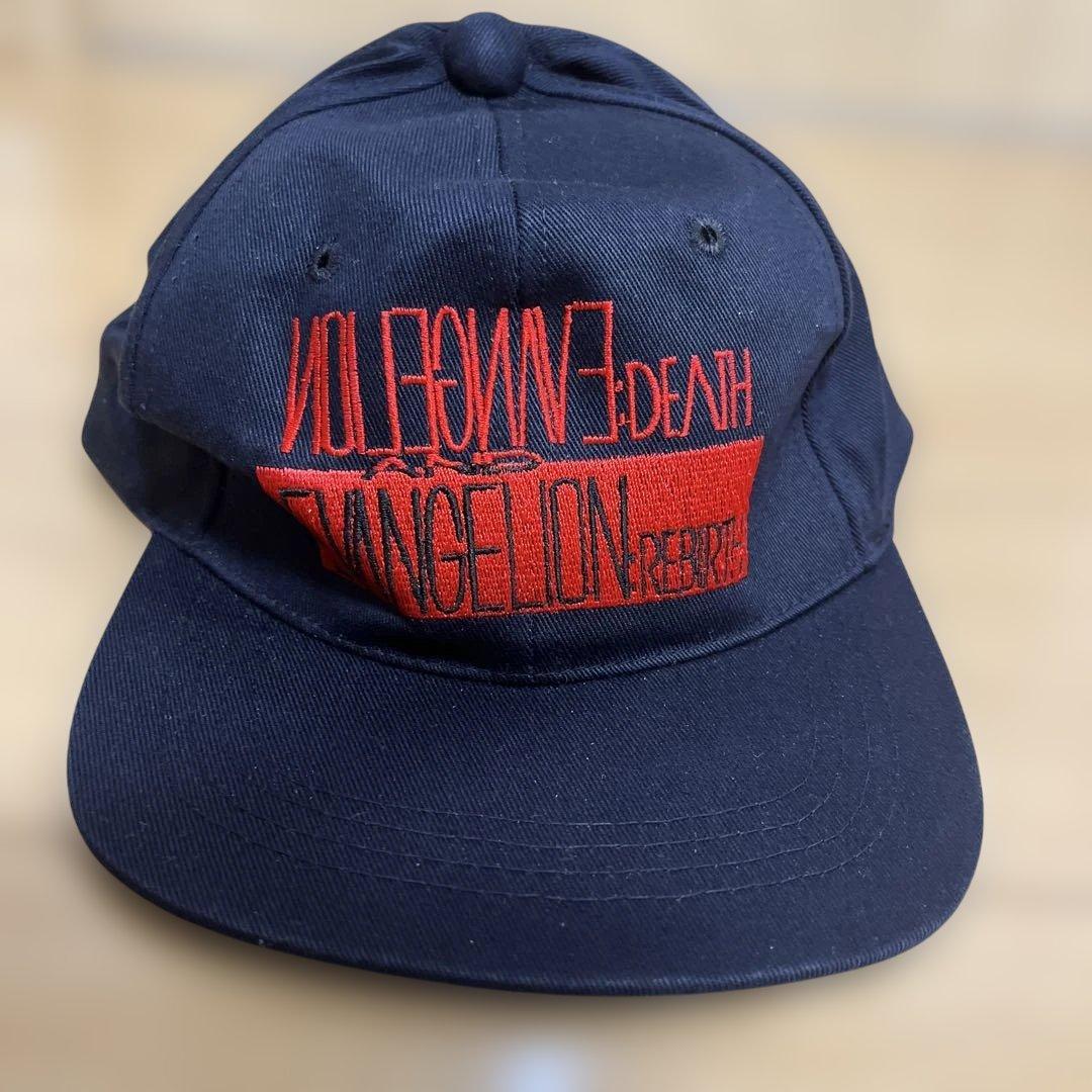 エヴァンゲリオン ロゴ刺繍キャップ