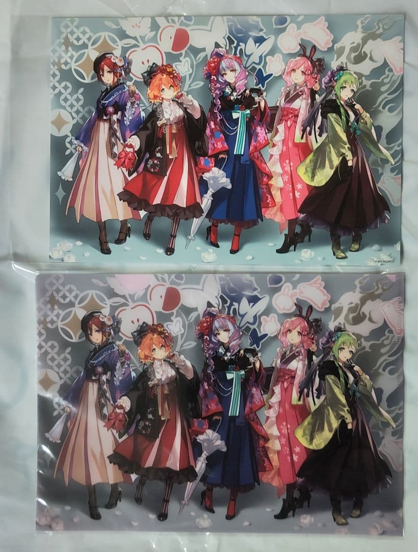 マクロスΔ おしゃれマクロス 限定 アートカード クリアファイル 4種セット