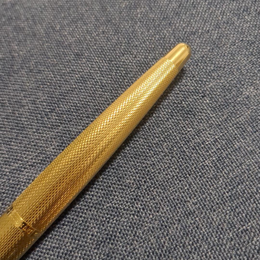 A.DUNHILL ダンヒル 万年筆 AD2000 ゴールドプレート バーレイM