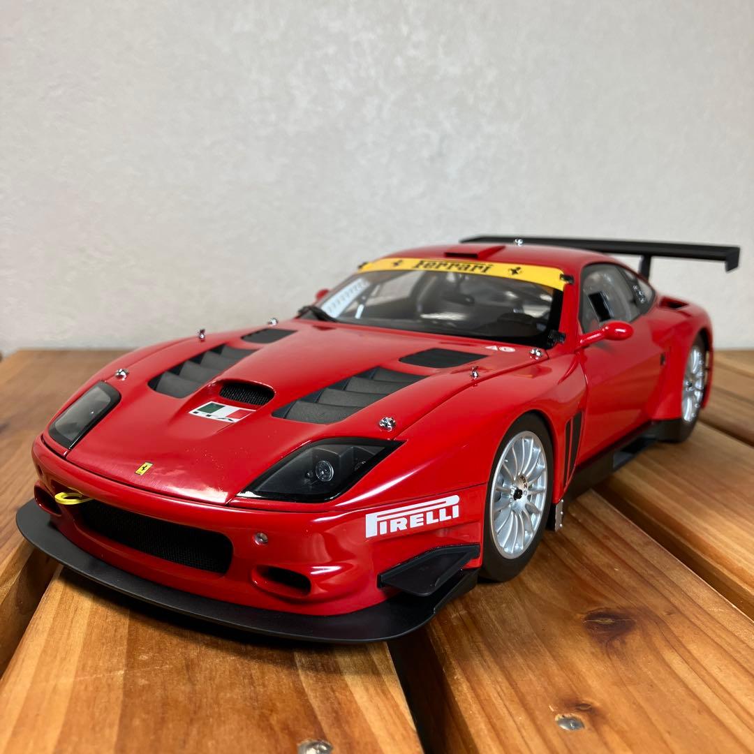 京商 1/18 フェラーリ575 GTC Evoluzione Red