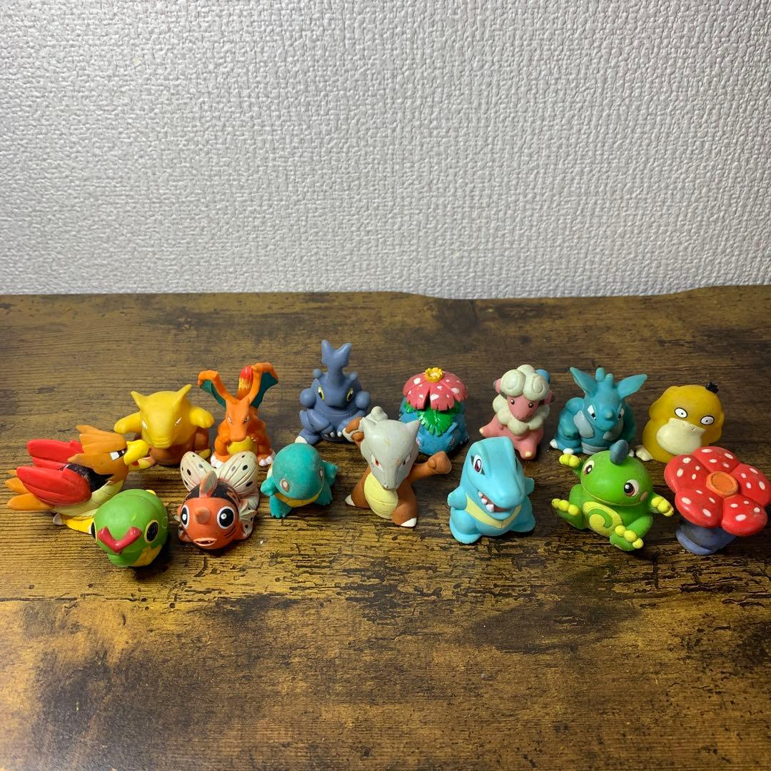 3F 【希少・当時物】ポケモン 指人形 15体まとめ売り ポケモンキッズ レトロ