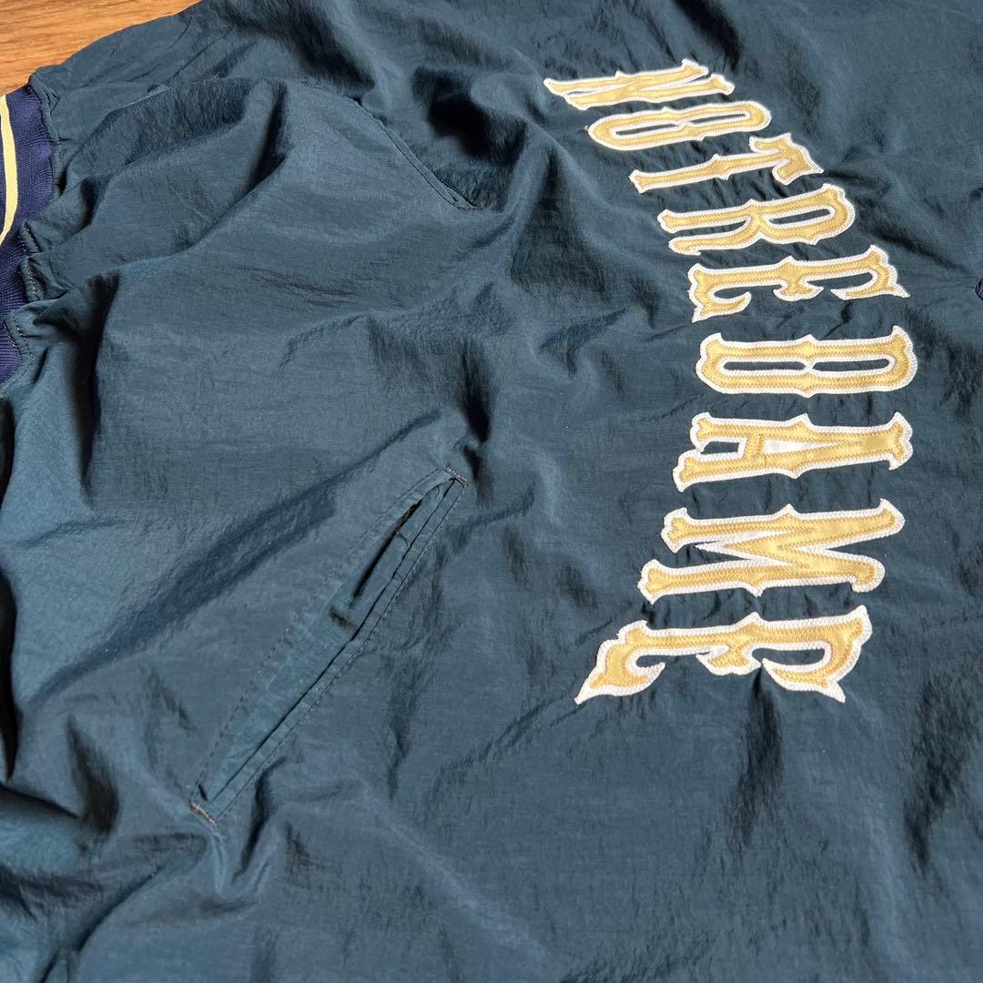 USA製【Rawlings ローリングス】ナイロンプルオーバー ノートルダム大学