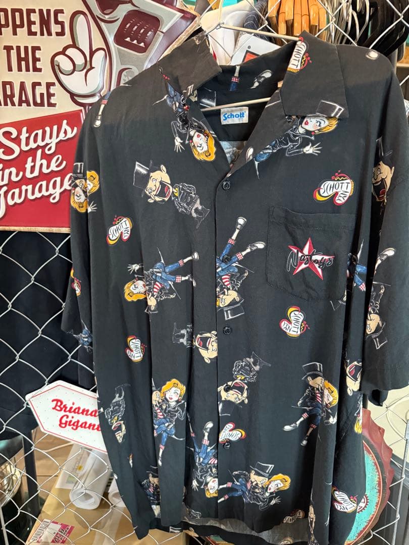 値下Schott シャツ XL/アメリカンワナビー
