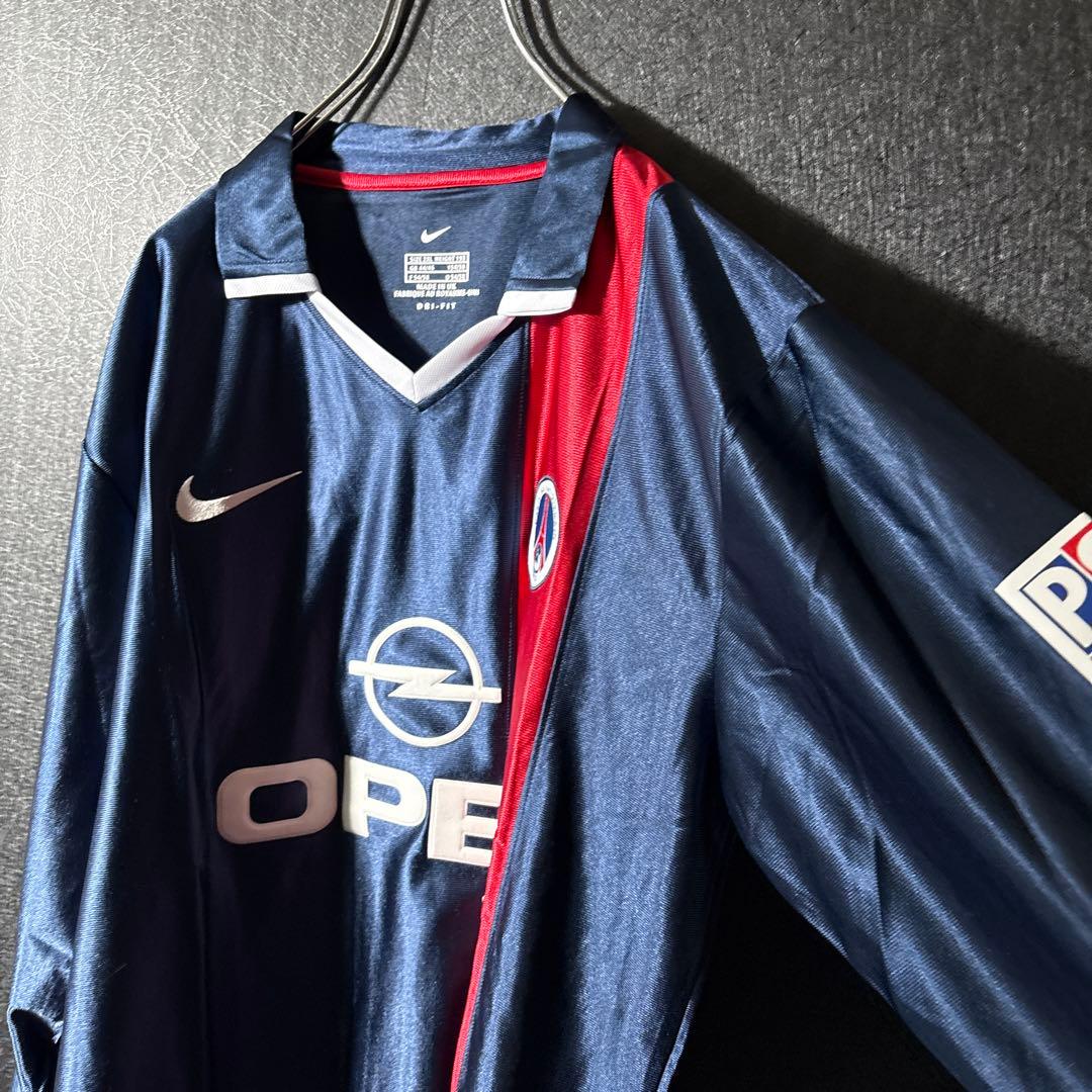 【★PSG】 古着 NIKE メンズ サッカー ユニフォーム 2XL 長袖 希少