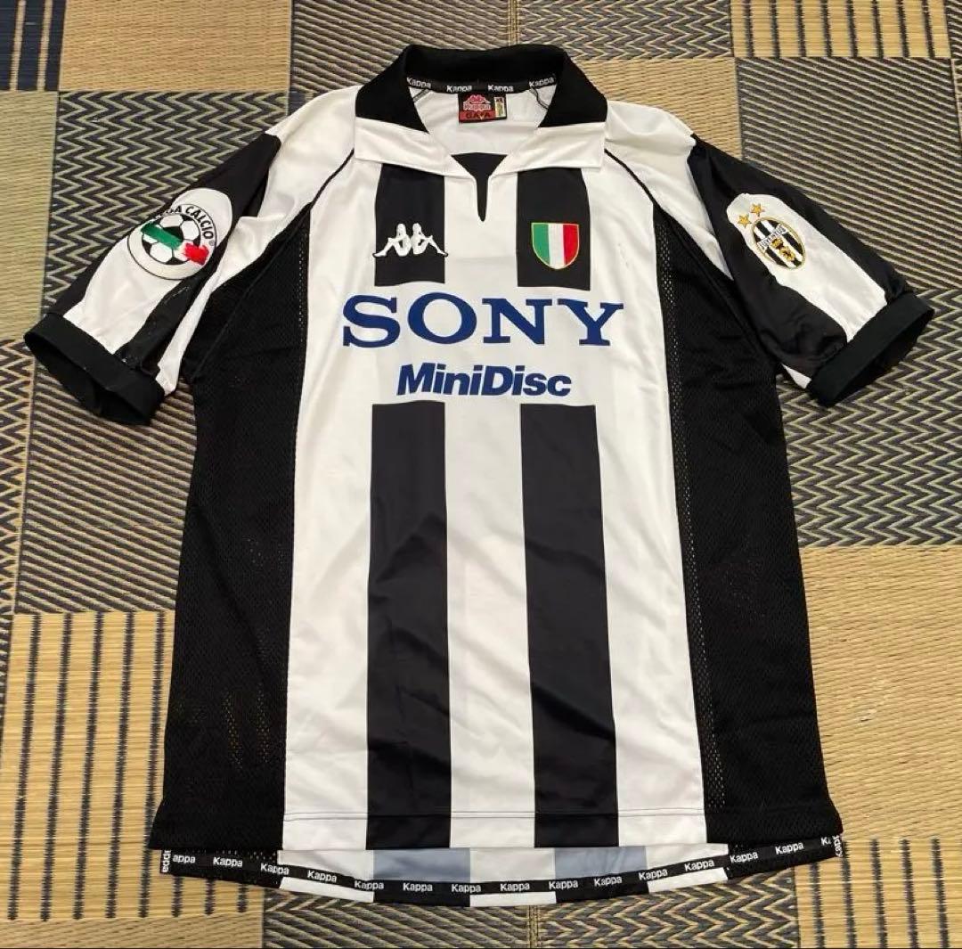 97-98 ユベントス ホームユニフォーム 21 ジダン XL