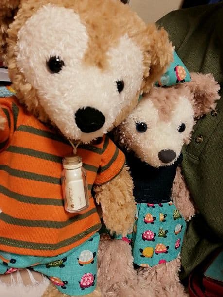 (見本)お知らせです⬇ダッフィー シェリーメイ コスチューム