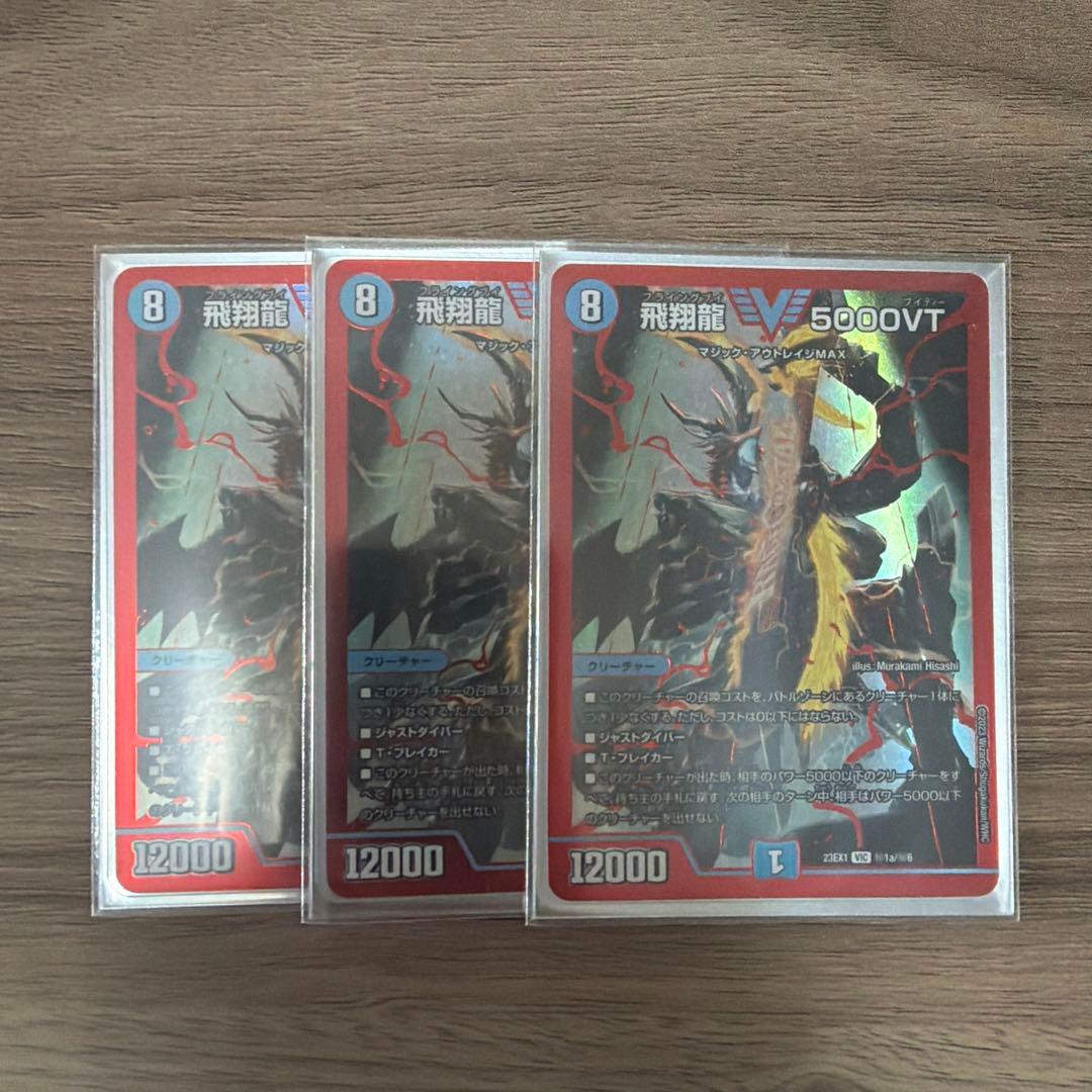 飛翔龍5000VT 赤シク　3枚