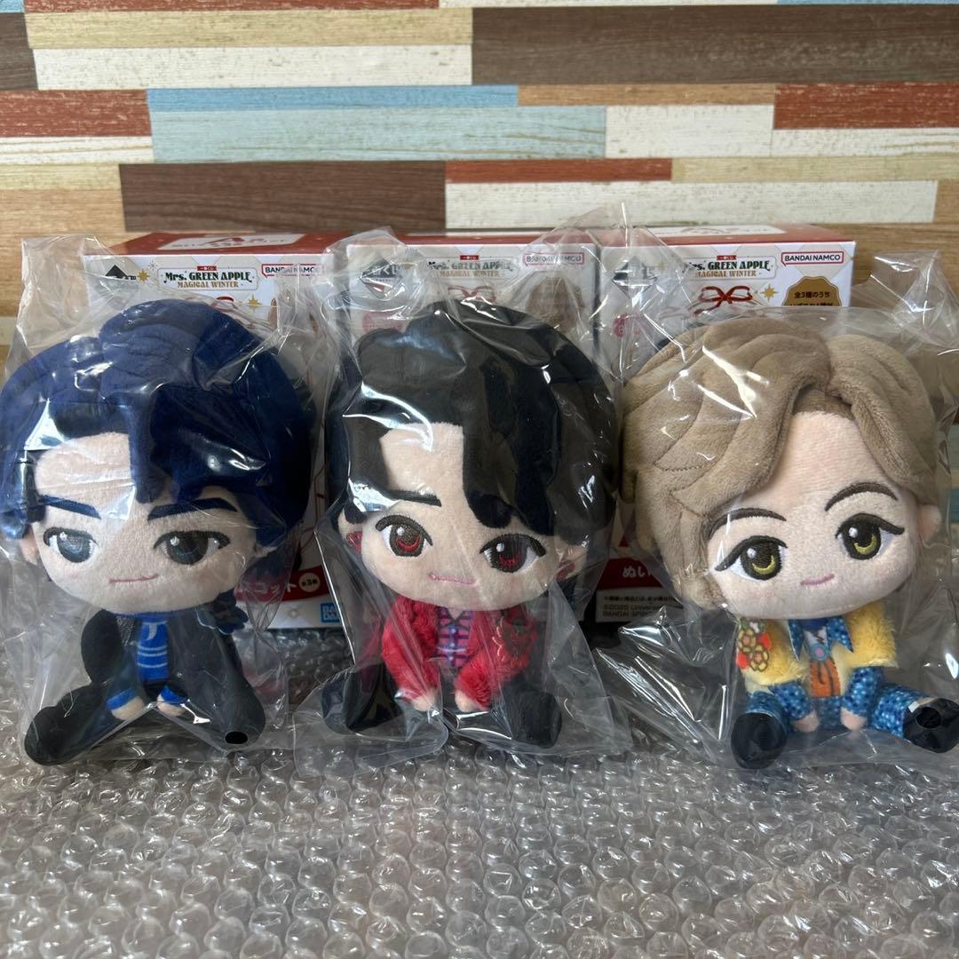 ミセス 一番くじ A賞 ぬいぐるみマスコット コンプリート