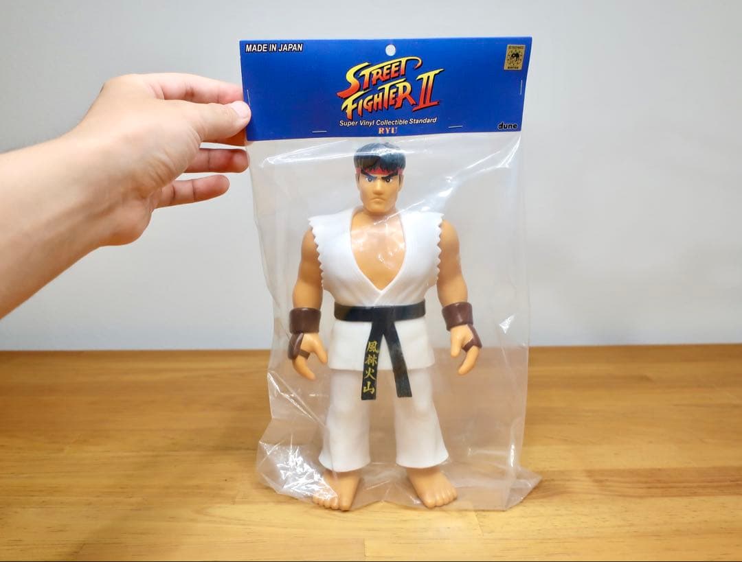 dune ストリートファイター II リュウ 未開封 ソフビ カプコン