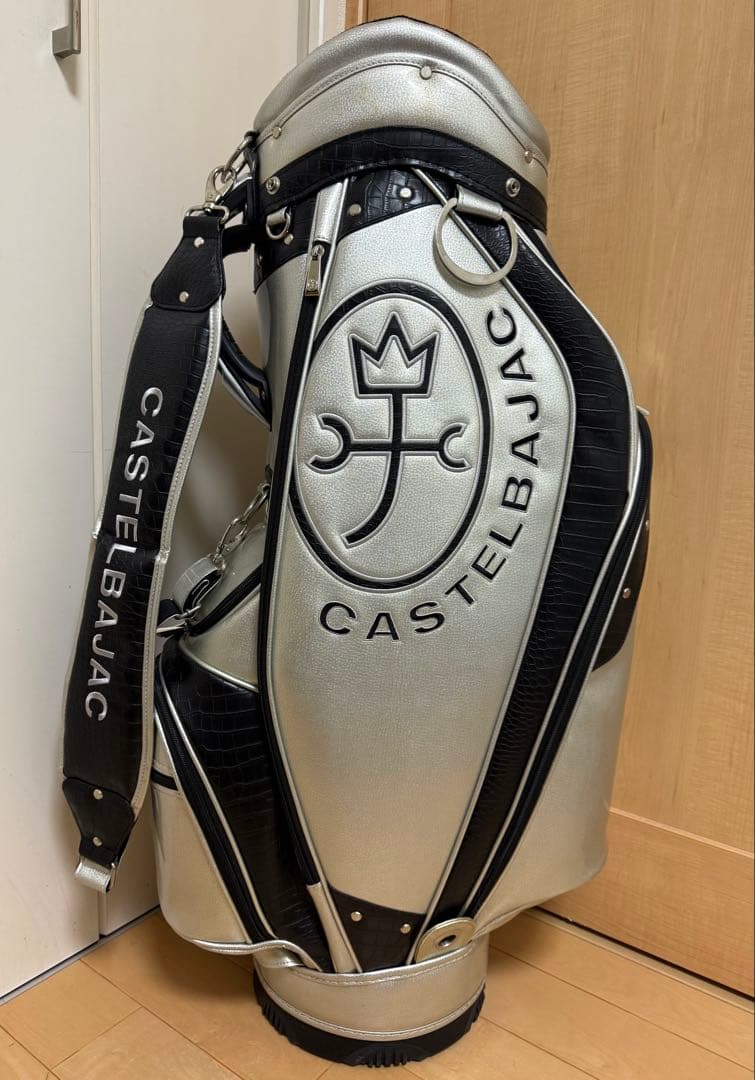 完売★カステルバジャック★キャディバッグ★ゴルフ★ゴルフバッグ★レア★エナメル