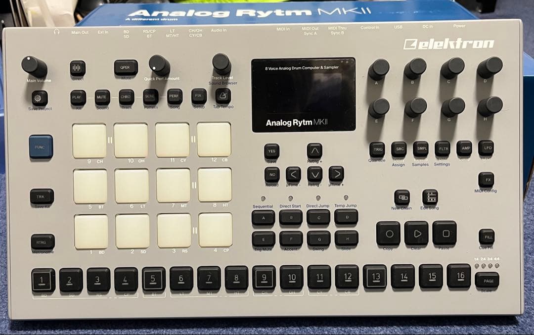 鍵盤楽器 Elektron Analog Rytm MKII