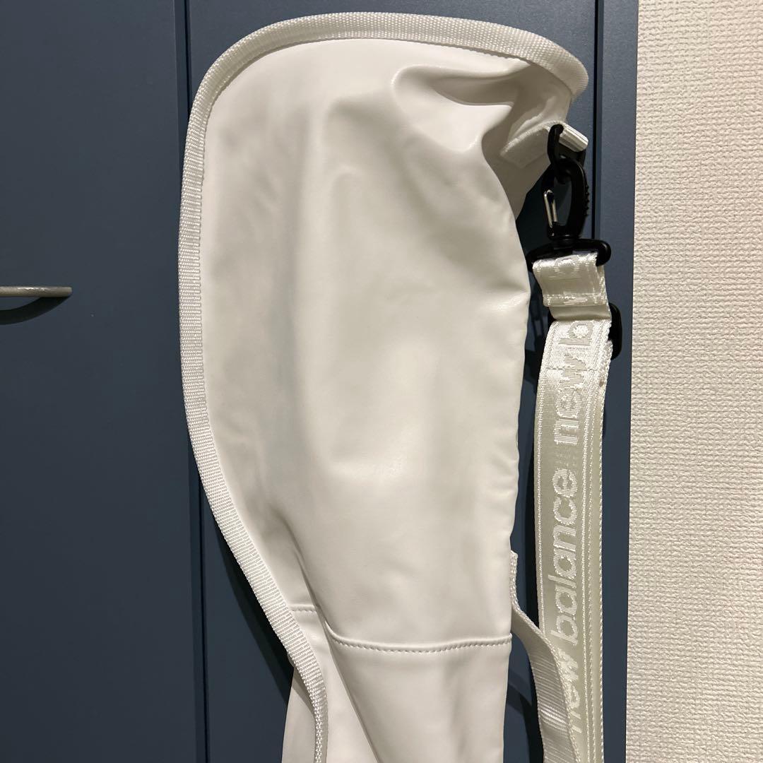 新品　New Balance Golf ゴルフバッグ ホワイト