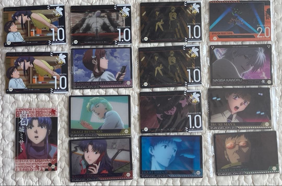 【260】エヴァンゲリオンウエハースカード　多分58枚