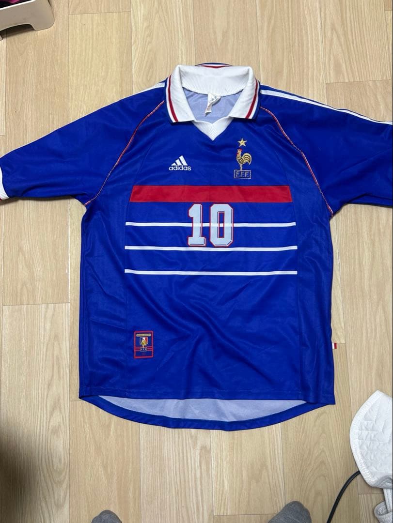98/00 フランス代表 ユニフォーム ジダン　Lサイズ