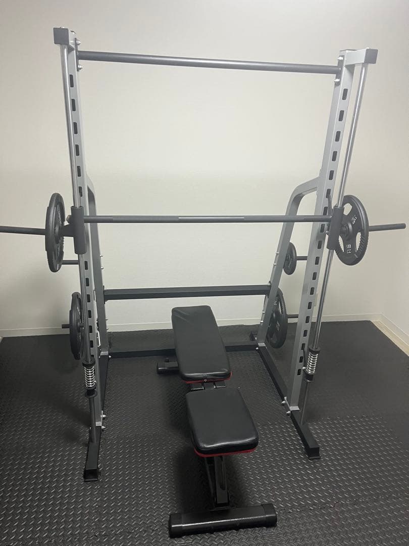 iROTEC パワーラック バーベル付き