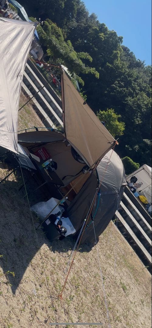 SCORON EARTH DOME 240 SC カーキ