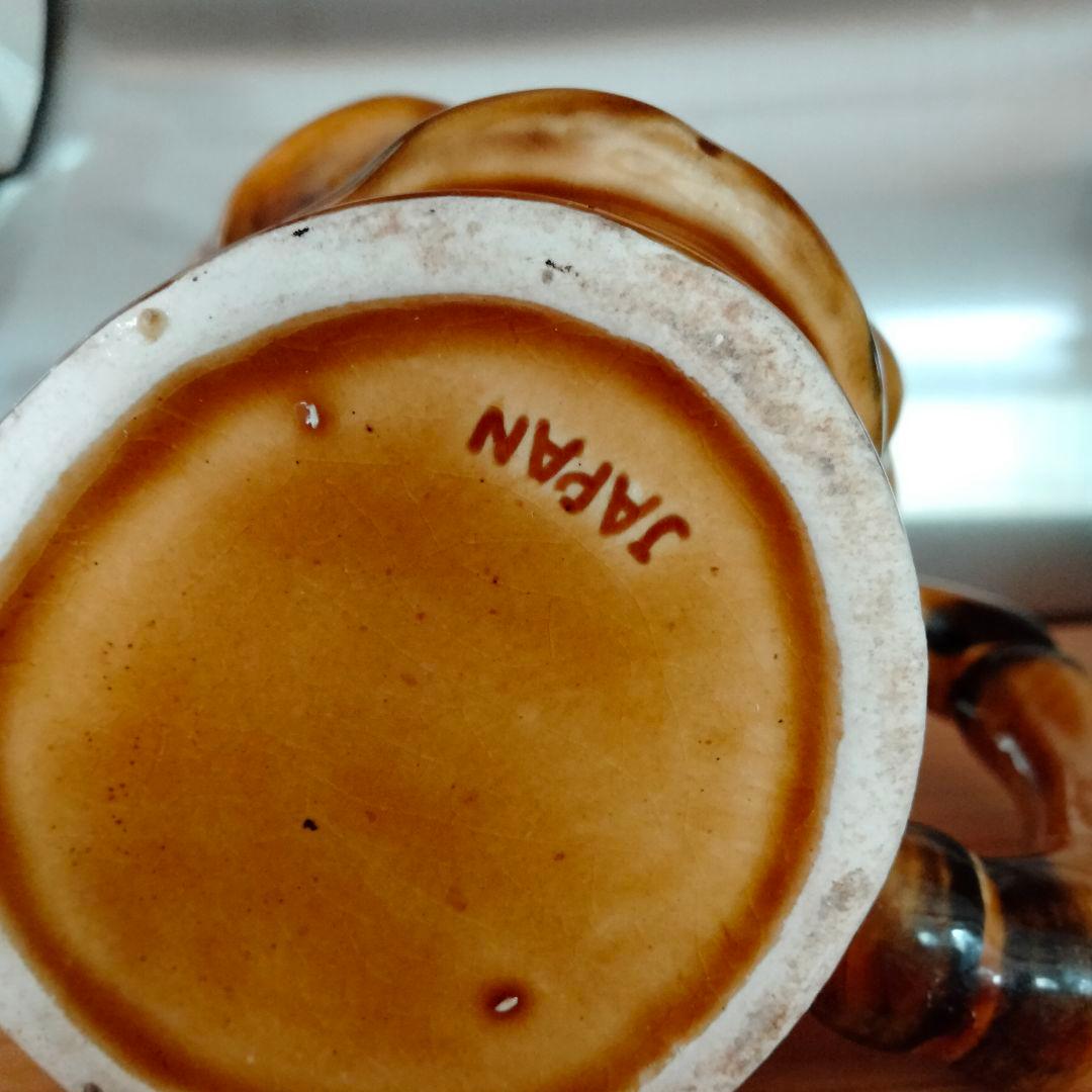 50s スカル　ブラウン ドクロ　マグカップ ビンテージ