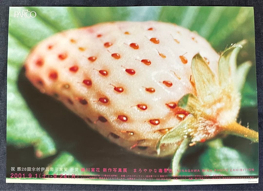 希少！蜷川実花 展示会ポスター 2001 PARCO 美品