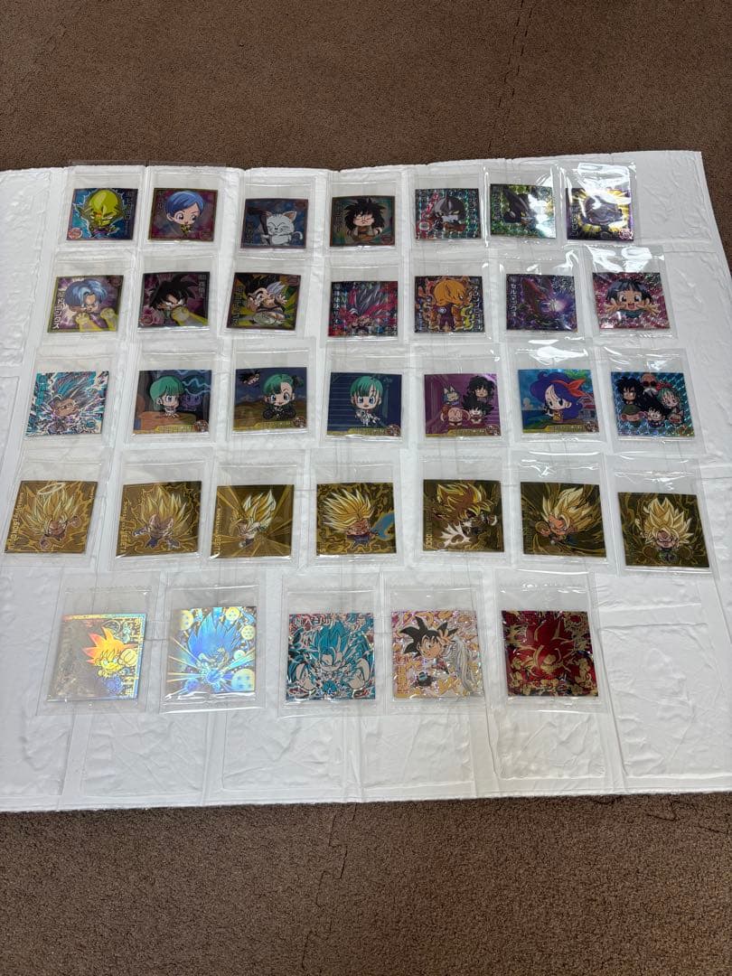 ドラゴンボール 超戦士 シール　ウエハース超-6 コンプリート