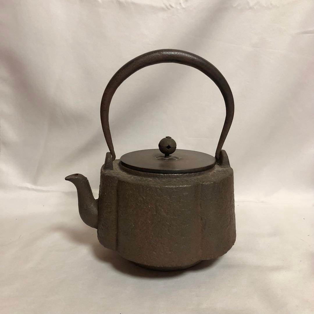 龍文堂　鉄瓶　龍文堂造/茶道/日本茶/煎茶