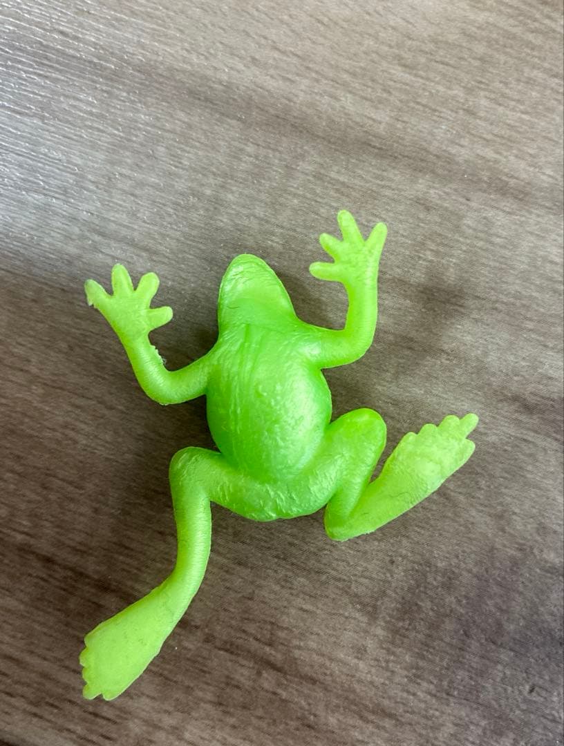 本物みたいなカエル