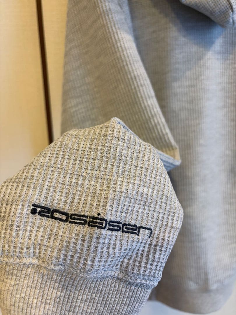 【新品】ROSASEN ロサーセン グレー パーカー L メンズ ゴルフウェア