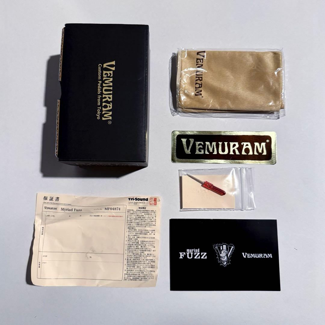 VEMURAM Myriad Fuzz ギターペダル