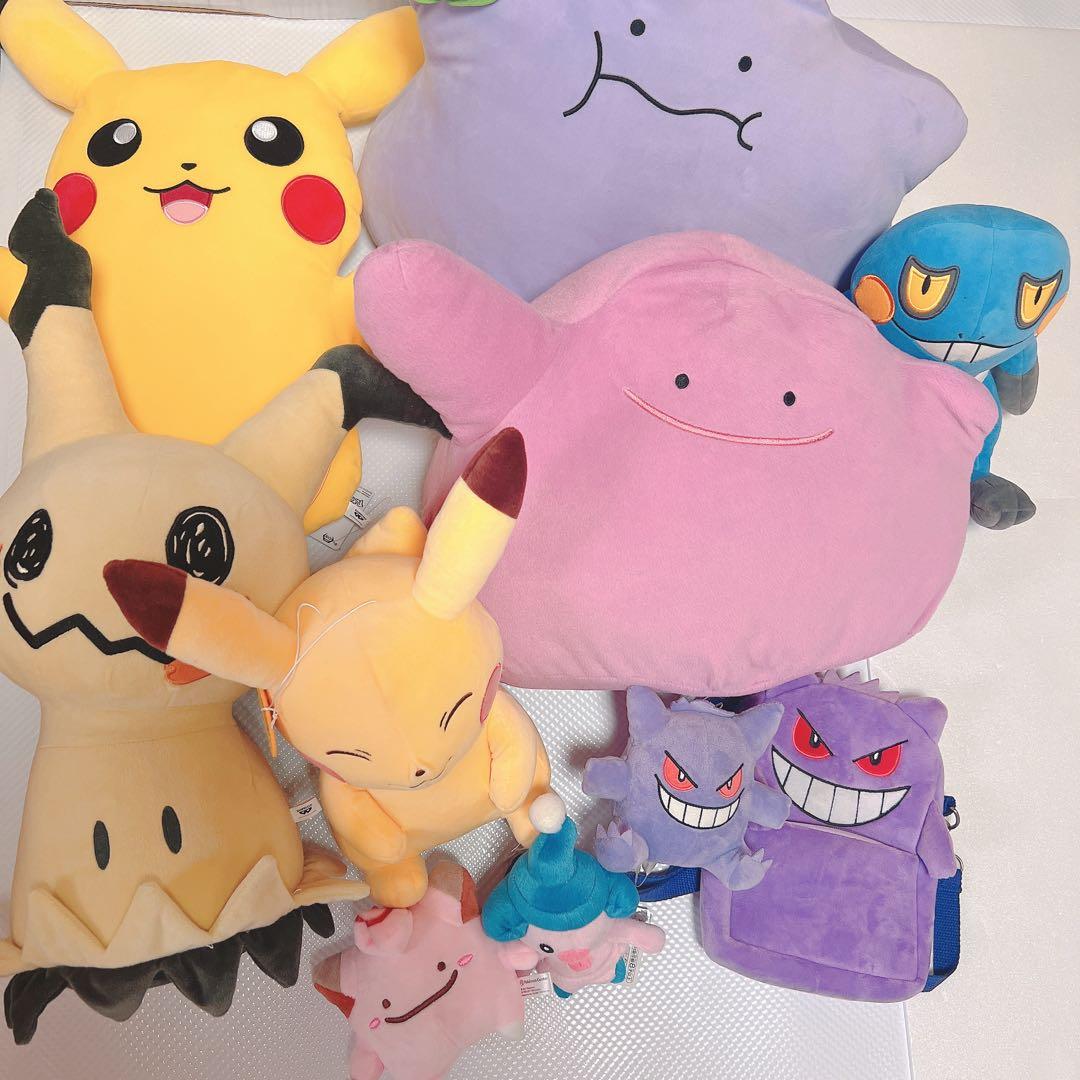 ピッピ　へんしんメタモン　色違い　ぬいぐるみ　メタモン　まとめ売り　ピカチュウ