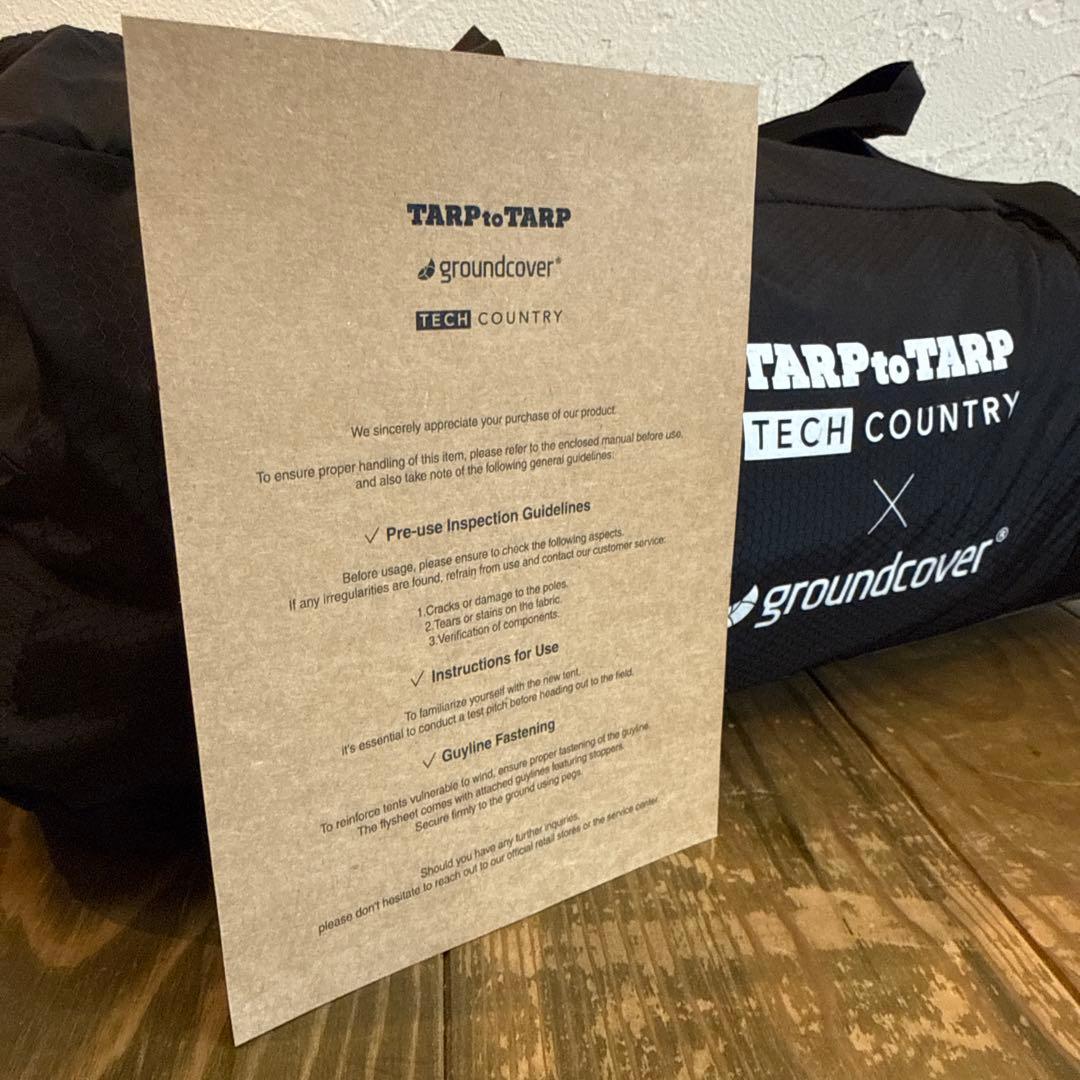 groundcover×TARPtoTARP×TEAC COUNTRY 3.45