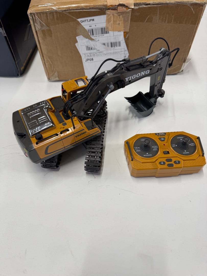 YIGONG ラジコン ショベルカー など4種セット 充電式