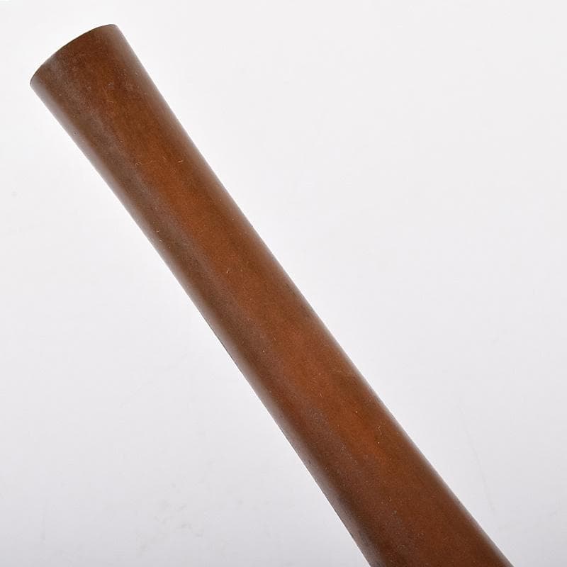 平安　秦蔵六造　青銅一枝瓶　鶴首瓶　共箱　D　R7766