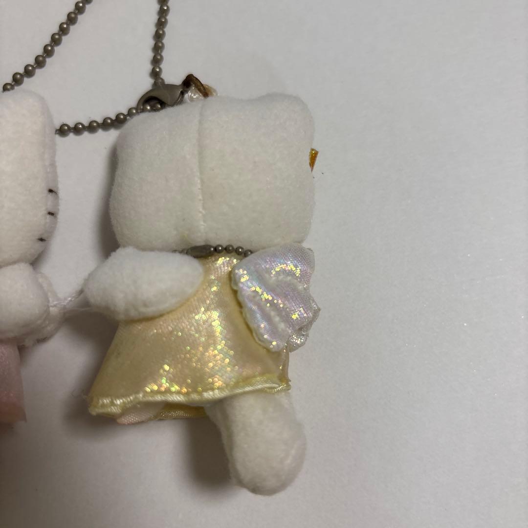 ハローキティ　ハローミミィ　ペアMホルダエンジェ