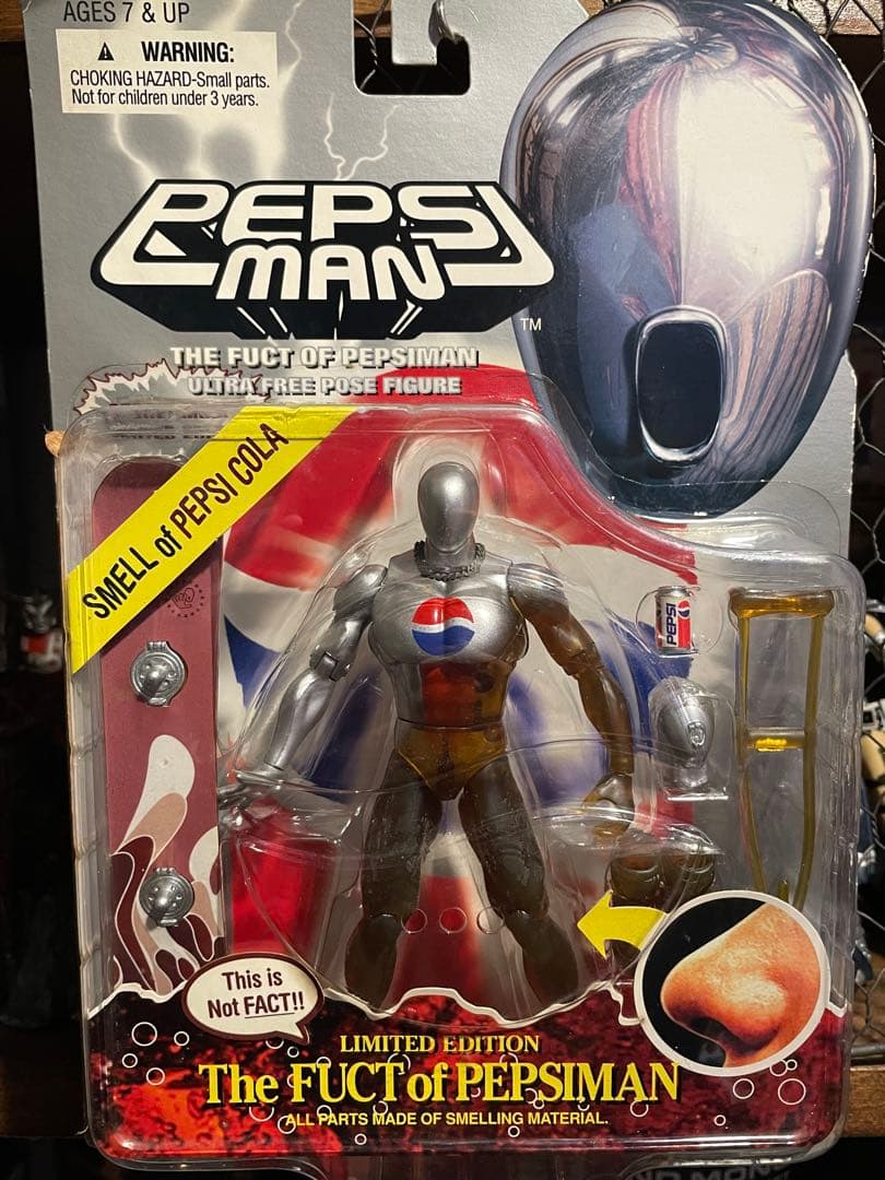 希少 ペプシマンフィギュア 1st コーラバージョン未開封