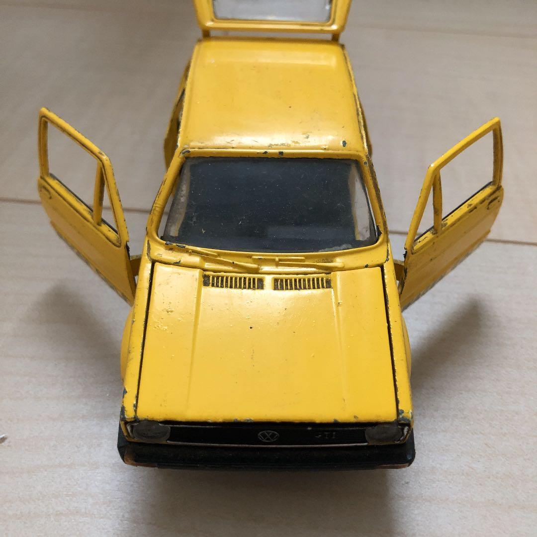 フォルクスワーゲン　ゴルフ　ミニカー　希少価値