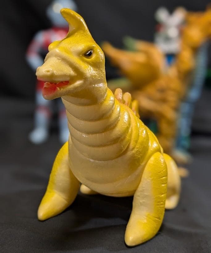 ウルトラマン＆バルタン星人他登場怪獣（ブルマァク復刻）ソフビフィギュア４体セット